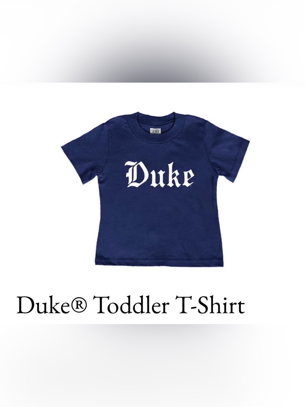 EUC Duke Toddler 2T Shirt Kiddy Kats